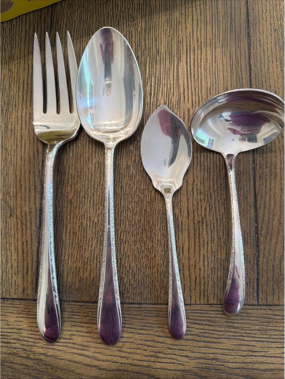 Gorham Invitation Silverplate Hostess Set – 4 Piece Set